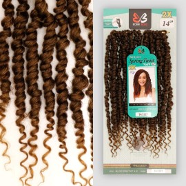 Boobi Boss Crochet Braids Nu Locs 2X Spring Twist 14 (3-pack, T4/3327)