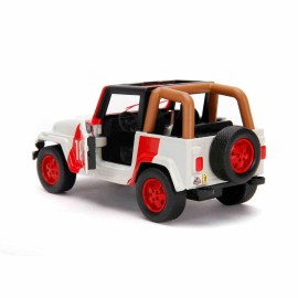 Jada Toys Jurassic World 1:32 Jeep Wrangler Die-cast Car, Toys for Kids and Adults