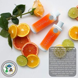 Modafino Voluptuous Shampoo and Conditioner Full Size Sample Set - Volumizing & Thickening formulas for Color Treated Hair, Promotes Hair Growth, Sulfate Free, No Parabens, Concentrated Formula 200 ml