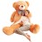 IKASA Giant Teddy Bear Plush Toy Stuffed Animals (Brown, 70 inches)