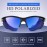 DEAFRAIN Polarized Sports Sunglasses for Men Women Cycling Running Fishing Driving Baseball Athletic Glasses UV Protection