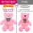 IKASA Giant Teddy Bear Plush Toy Stuffed Animals (Pink, 47 inches)