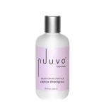 Nuuvo Haircare Black Clay & Charcoal Detox Shampoo - 8.5oz, Clarifying Shampoo, Cleanses Hair, Removes Product Build Up, Soothes Scalp Irritation & Dandruff, Salon-Quality, Use on All Hair Types
