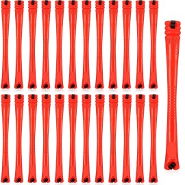 100 Pieces Hair Perm Rods Non-slip Hair Rollers Plastic Cold Wave Perming with Elastic Rubber Band Short Curlers for Hairdressing Styling(0.2 Inch,Red) 100 Pieces Hair Perm Rods Non-slip Hair Rollers Plastic Cold Wave Perming with Elastic Rubber Band Short Curlers for Hairdressing Styling(0.2 Inch,Red)