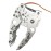 Swaytail Professional Metal Robot Arm/Gripper/Mechanical Claw/Clamp/Clip with High Torque Servo, RC Robotic Part Educational DIY for Arduino/Raspberry Pie, Science STEAM Maker Platform (Silver)