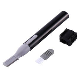 POCREATION Electric Eyebrow Trimmer, Battery Powered, Portable Hair Remover for Women and Men