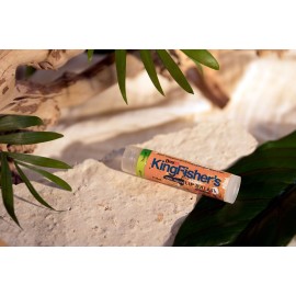 Kingfishers Noni Lip Balm, 2-Pack, 100% Natural Ingredients, Noni Original Oil & Virgin Coconut Oil, Ultra Hydrating Lip Balm, Sweet Orange Flavor Lip Care