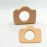 Arakierst 10pcs Lovely Cartoon Wood Camera Teether Pure Natural Animal Shape Beech Wooden Teething Toys Handmade Pattern DIY Jewelry Making Necklace Pendant