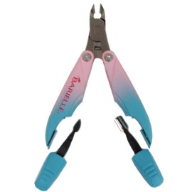 Barielle Clever Collapsing Cuticle Nipper - A Unique Professional Cuticle Pusher, Cuticle Cutter & Cuticle Clippers Multitool