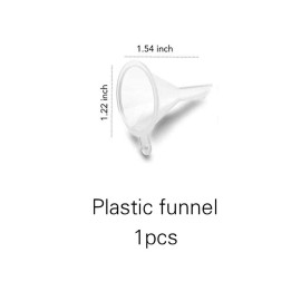 Enslz 50ml 1.69Oz Thick Square Flint Glass Refillable Perfume Bottle, Square Portable Cologne Atomizer Empty Bottle with Spray Applicator For Travel (Transparent)