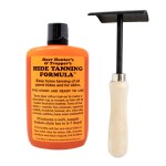 Hide Tanning Formula and Fleshing Tool Set - Kaizen8