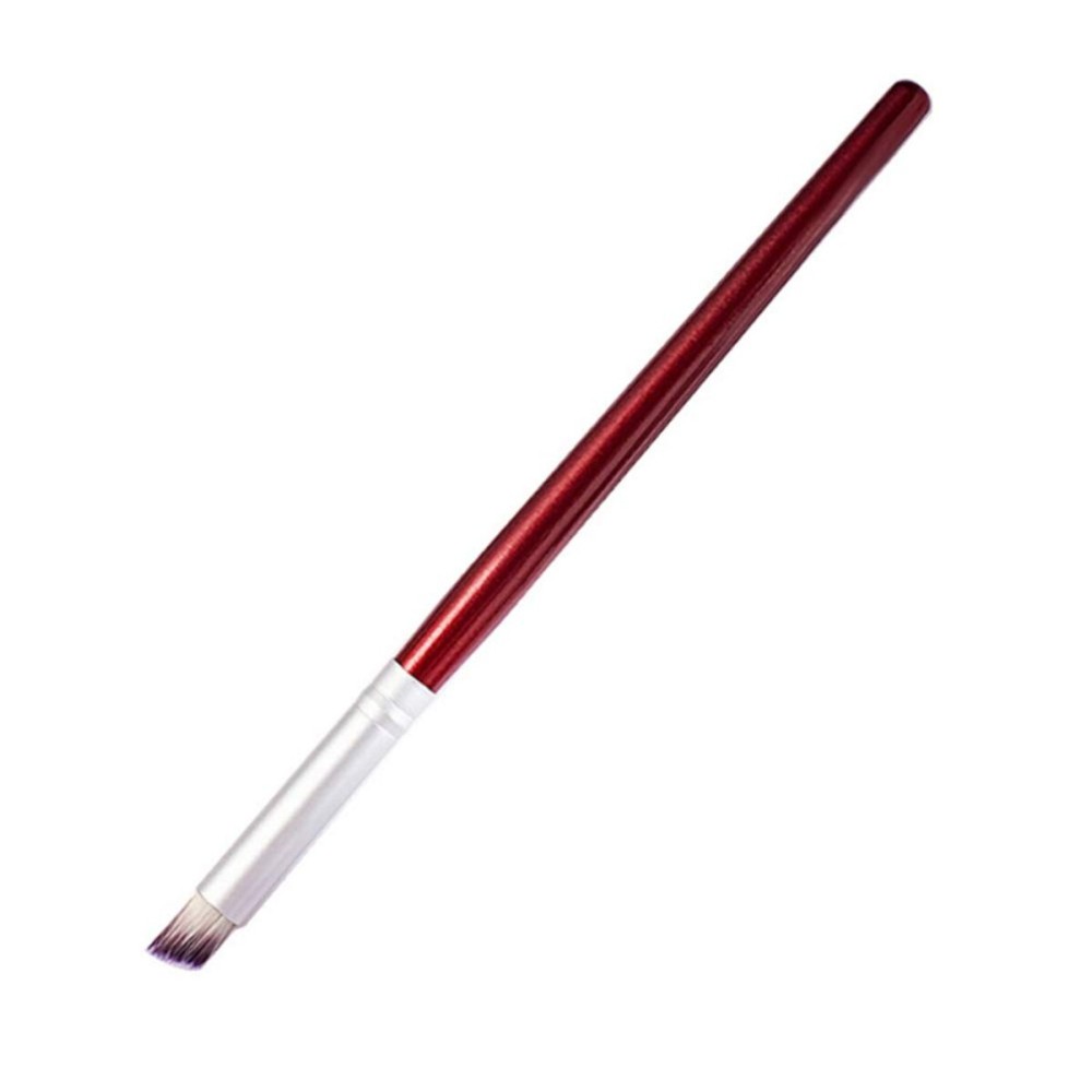 AKOAK 1 Pack Manicure Gradient Faint Pen Poke Pen Redwood Bar Oblique Pen Brush Nail Gel DIY Nail Art Tool Accessories