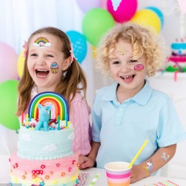 Leesgel (Glow + Metallic Glitter) Temporary Tattoos for Kids Girls Boys, Unicorn Birthday Decorations Party Favors Party Supplies, Kids Temporary Tattoos Toy Tattoos stickers Leesgel (Glow + Metallic Glitter) Temporary Tattoos for Kids Girls Boys, Unicorn Birthday Decorations Party Favors Party Supplies, Kids Temporary Tattoos Toy Tattoos stickers