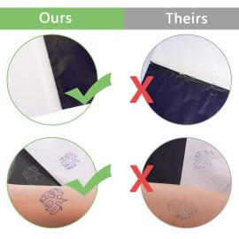 WeLiu Tattoo Transfer Paper,110 Sheets Tattoo Stencil Paper for Tattooing to Skin,A4 Size WeLiu Tattoo Transfer Paper,110 Sheets Tattoo Stencil Paper for Tattooing to Skin,A4 Size