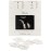Sonogram Picture Frame | Countdown Weeks | Keepsake Baby Ultrasound Frame | Great Gift for Expecting Parents | Nursery Dcor | Best Baby Announcement | Love at First Sight (6.5 x 6 Inches)