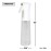 STUDIO LIMITED Hair Spray Bottle 10 oz, Continous Water Mister Spray Bottle, Refillable Fine Mist for Hair Styling, Gardening, Cleaning (Barber)