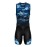 Sparx Mens Triathlon Suit Trisuit Race Skinsuit Cycling Speed Suit Italian Fabric Swimskin (Blue_Camo_S)