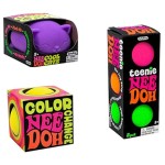 Nee-Doh Stress Balls, The Complete Bundle! One of Each- Teenie, Color Change and Cool Cats in Vibrant Colors. Bonus E-Book Included.