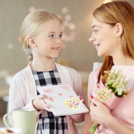 Happy Mother\'s Day Stickers for Mother\'s Day Wrap Box Decorations Party Favors196pcs