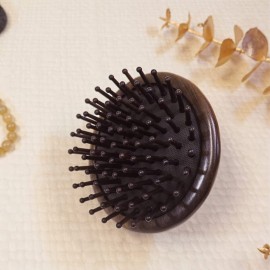TAN MUJIANG Massage Hair Comb Hair Brush Round Shape (Round Shape Cushion Brush) TAN MUJIANG Massage Hair Comb Hair Brush Round Shape (Round Shape Cushion Brush)