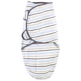 Hudson Baby Unisex Baby Quilted Cotton Swaddle Wrap 3pk, Royal Safari, 0-3 Months