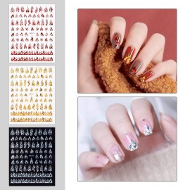 9 Sheets Flame Nail Stickers Decals, TOROKOM 3D Holographic Self-Adhesive Fire Nail Decals White Black Silver Gold Red Flame Nail Art Stickers Nail Art Supplies for Nail Decor 9 Sheets Flame Nail Stickers Decals, TOROKOM 3D Holographic Self-Adhesive Fire Nail Decals White Black Silver Gold Red Flame Nail Art Stickers Nail Art Supplies for Nail Decor