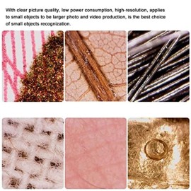 Usb Digital Microscope, 600X Magnification Endoscope Mini Camera With 8 Leds And Microscope Metal Stand,Compatible With Android,Window 7 8 10 , For Kids, Students, Adults