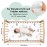 Yoofoss Baby Crib Sheets for Boys Girls, Fitted Crib Sheet 2 Pack for Standard Crib and Toddler Mattress, Super Soft Microfiber Baby Sheet 28x52x8in(Cloud)