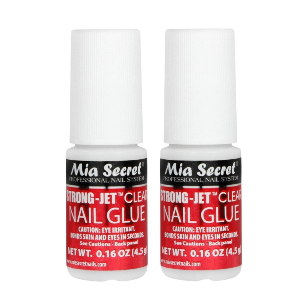 Mia Secret Strong-Jet Nail Glue Brush-On 4.5G 2 Pack
