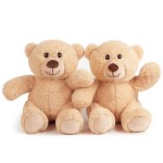 BenBen Teddy Bear Stuffed Animals, 8 inch Teddy Bear Bulk, 2 Pack Baby Bear Plush Toy for Baby Shower Easter Decoration, Gift for Boys Girls, Girlfriend, Birthday, Anniversary