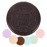 Round Compact Cosmetic Mirror- 7PCS Chocolate Cookies Pocket Makeup Mirror Mini Round Hand Mirror with Comb for Purses and Travel