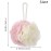 Urieo Shower Bath Sponge Loofahs Colorful Large Mesh Pouf Scrubber Exfoliator Shower Ball for Women and Men(Pack of 4)