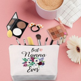TSOTMO Best Nonna Ever Gift Grandma Gift from Grandchild Nonna Makeup Bag (Nonna) TSOTMO Best Nonna Ever Gift Grandma Gift from Grandchild Nonna Makeup Bag (Nonna)