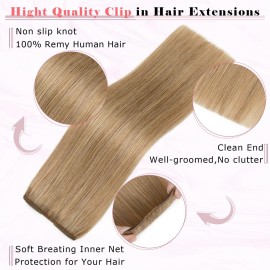 Rich Choices Clip in Short Hair Extensions 100% Real Remy Human Hair Invisible Mini HairPieces for Thinning Women and Men 8 Inch blonde Rich Choices Clip in Short Hair Extensions 100% Real Remy Human Hair Invisible Mini HairPieces for Thinning Women and Men 8 Inch blonde