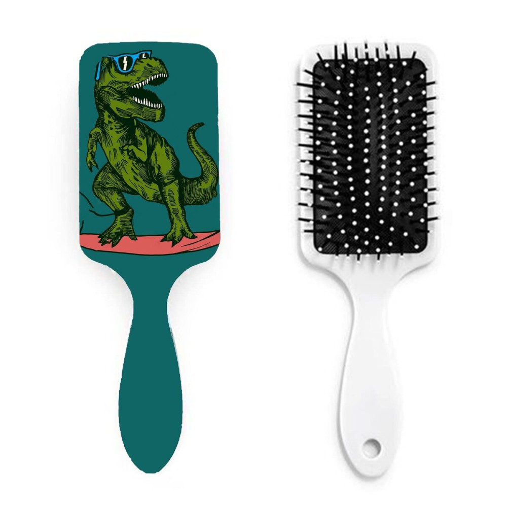 Dinosaur Cute Boys Anti-Static Toddler Comb Hair Brush with Air Cushion Detangler for Adults & Kids Dinosaur Cute Boys Anti-Static Toddler Comb Hair Brush with Air Cushion Detangler for Adults & Kids