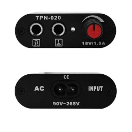 Mini Power Supply Kit Clip Cord Steel Foot Pedal for Makeup Tattoo Accessory