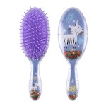 Aethland Detangling Brush for Curly Hair Kids, Gently Removing Knots & Tangles With Ease, Painless, For All Hair Types, Comfortable Design, Blue
