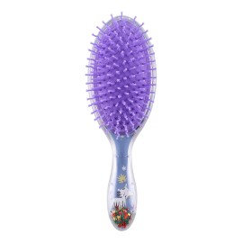 Aethland Detangling Brush for Curly Hair Kids, Gently Removing Knots & Tangles With Ease, Painless, For All Hair Types, Comfortable Design, Blue