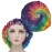 AFPANQZ Tie Dye Rainbow Satin Bonnet Sleep Cap for Women Girls Curly Hair Black Locs Dreadlocks, Elastic Band Satin Sleeping Caps Night Hat Head Cover Prevent Natural Hair Loss Colored Gift
