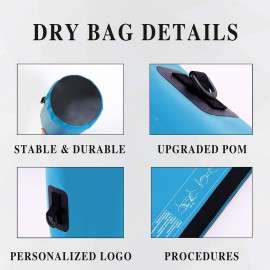IDRYBAG Dry Bag for Kayaking Waterproof 2L/5L/10L/15L/20L, Small Dry Sack Waterproof Bag for Boating IDRYBAG Dry Bag for Kayaking Waterproof 2L/5L/10L/15L/20L, Small Dry Sack Waterproof Bag for Boating
