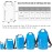 IDRYBAG Dry Bag for Kayaking Waterproof 2L/5L/10L/15L/20L, Small Dry Sack Waterproof Bag for Boating