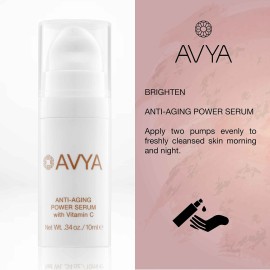 Avya Skincare Ayurvedic Weekend Travel Set | 4 Piece Skincare Travel Set | Gentle Cleanser, Eye Cream, Anti-Aging Serum, Night Cream