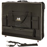 Master Massage Carrying Case with Wheels for 30 Massage Table, Black