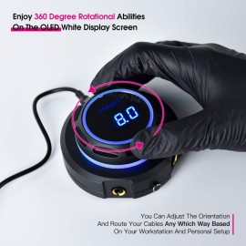 Mast Tattoo Machine Kit Rotary P10 Pen Halo Power Supply Pro Cartridges Needles (TZ367) Mast Tattoo Machine Kit Rotary P10 Pen Halo Power Supply Pro Cartridges Needles (TZ367)