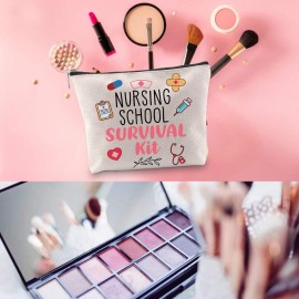 WCGXKO Nurse Gift Nurse Cosmetics Gift Nursing School Survival kit Gift for RN CNA LPV BSN LVP (NURSING SCHOOL)