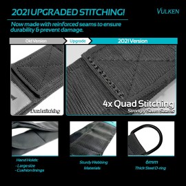 Vulken Tricep Rope Cable Attachment. 24 Inch & 17 Inch Two Lengths Built in One Pull Down Rope. Triceps Extension Straps Gym Equipment. Home Workout Handles for Resistance Bands.