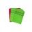 Hangil Exfoliating Towel Bath Washcloth 5 Pcs (Green-3 Red-2)