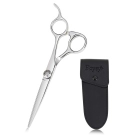 Hair Cutting Scissors Hair Shears, Fcysy Professional 6 Barber Haircut Salon Scissors, Sharp 440C Haircutting Scissors Pro Hairdressing Shears for Cutting Hair, Scissor to Cut Hair for Women Men Pet