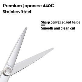 Hair Cutting Scissors Hair Shears, Fcysy Professional 6 Barber Haircut Salon Scissors, Sharp 440C Haircutting Scissors Pro Hairdressing Shears for Cutting Hair, Scissor to Cut Hair for Women Men Pet Hair Cutting Scissors Hair Shears, Fcysy Professional 6 Barber Haircut Salon Scissors, Sharp 440C Haircutting Scissors Pro Hairdressing Shears for Cutting Hair, Scissor to Cut Hair for Women Men Pet