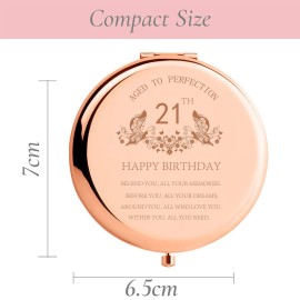 21st Birthday Gifts for Daughter Behind You All Your Memories Before You All Your Dreams 21 Birthday for Niece Her Granddaughter Inspiration Gifts Engraved Compact Mirror for Sister BFF Rose Gold 21st Birthday Gifts for Daughter Behind You All Your Memories Before You All Your Dreams 21 Birthday for Niece Her Granddaughter Inspiration Gifts Engraved Compact Mirror for Sister BFF Rose Gold